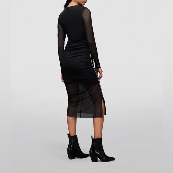 NWOT All Saints Embellished Nora Midi Dress Size2  $132 - Picture 6 of 8